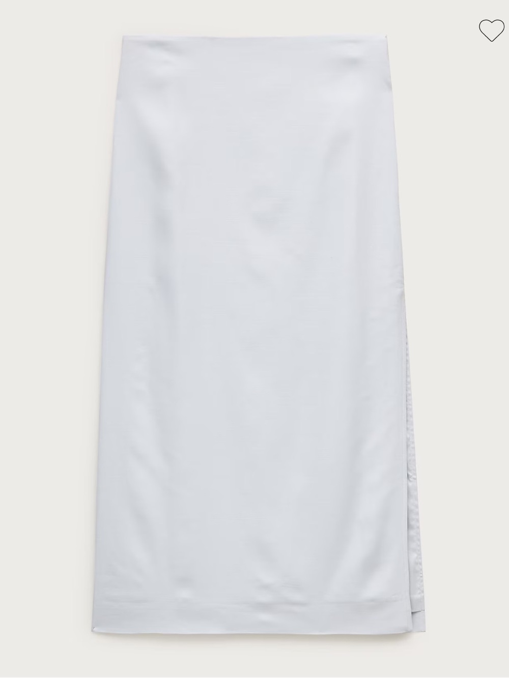 J. crew Linen Blend Classic Gray Column Midi Skirt Size 6 CU751 $168